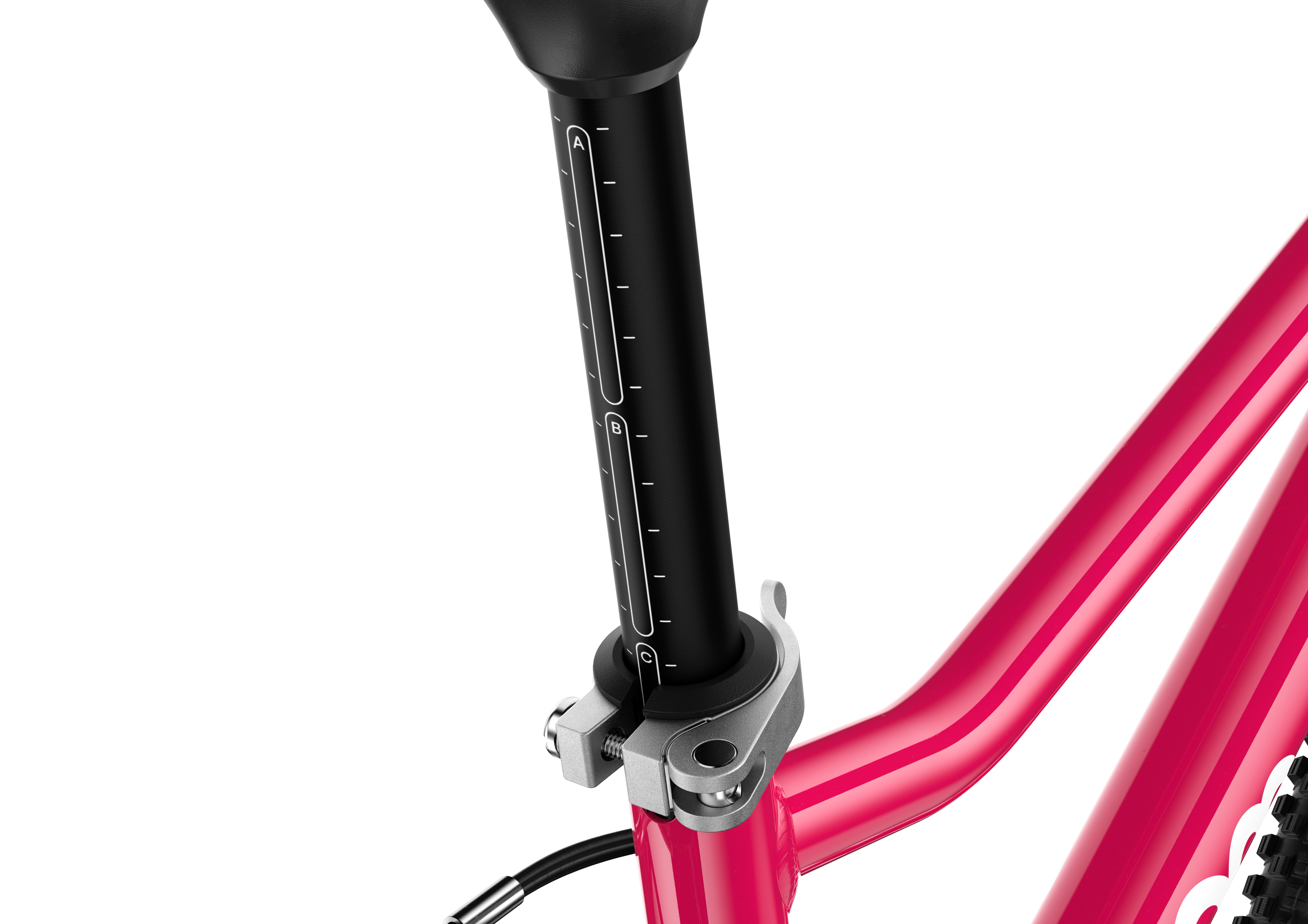 woom GO 3 Automagic US (Gen. H) - hot pink / 0000